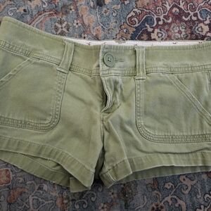Hollister Green Women's Cargo Shorts